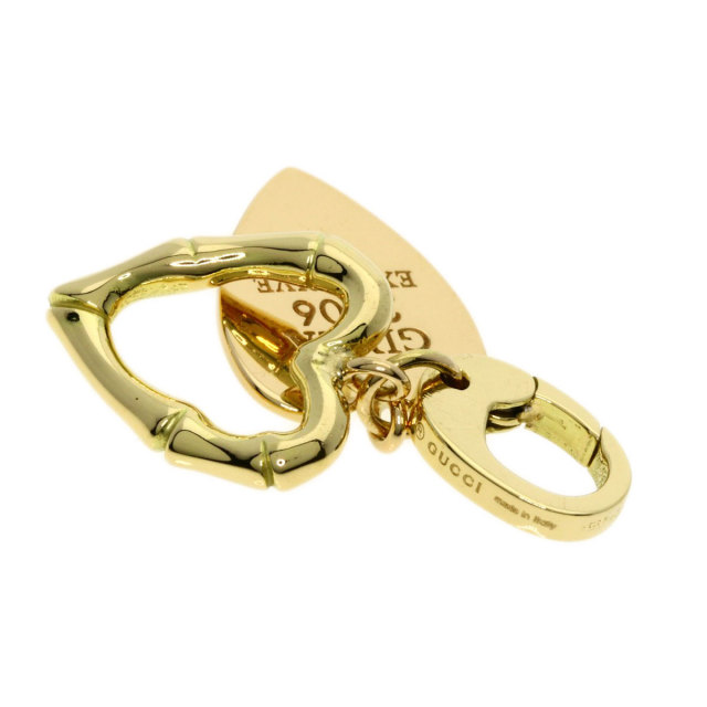 GUCCI グッチ ハート ダブルチャーム GINZA 2006 ペンダントトップ K18 