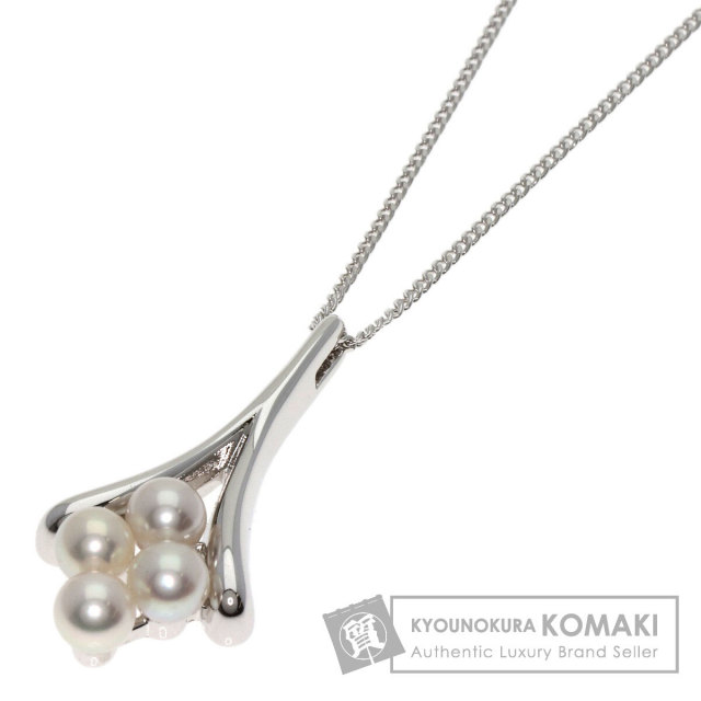 MIKIMOTO ペンダント ネックレス シルバー 雫 ミキモト パール 真珠 MIKIMOTO ペンダント ネックレス シルバー 雫 ミキモト パール 真珠