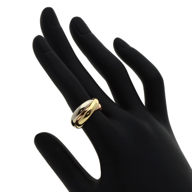 CARTIER カルティエ トリニティ リング・指輪 K18イエローゴールド  