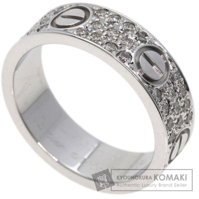 CARTIER カルティエ ラブリング フル ダイヤモンド #51 アフター  