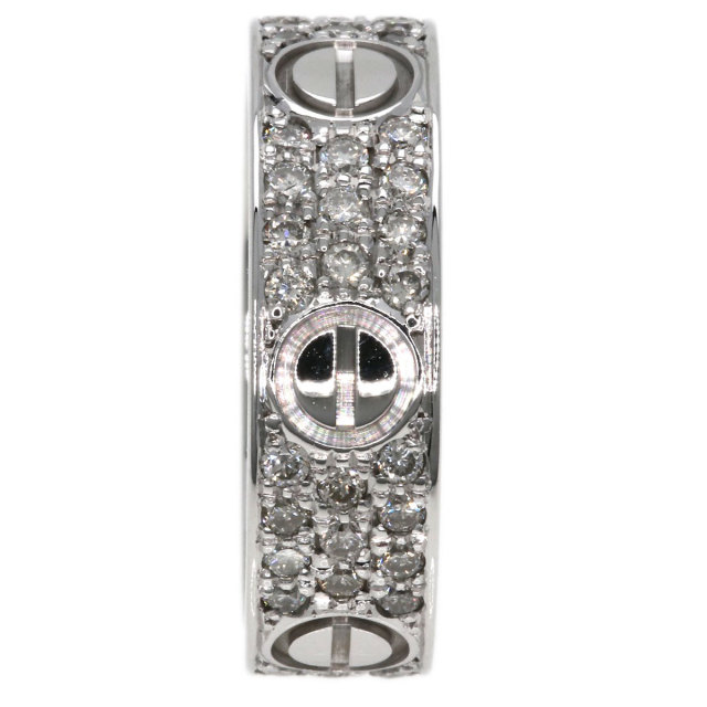 CARTIER カルティエ ラブリング フル ダイヤモンド #51 アフター 
