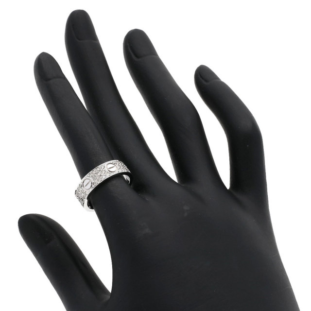 CARTIER カルティエ ラブリング フル ダイヤモンド #51 アフター  