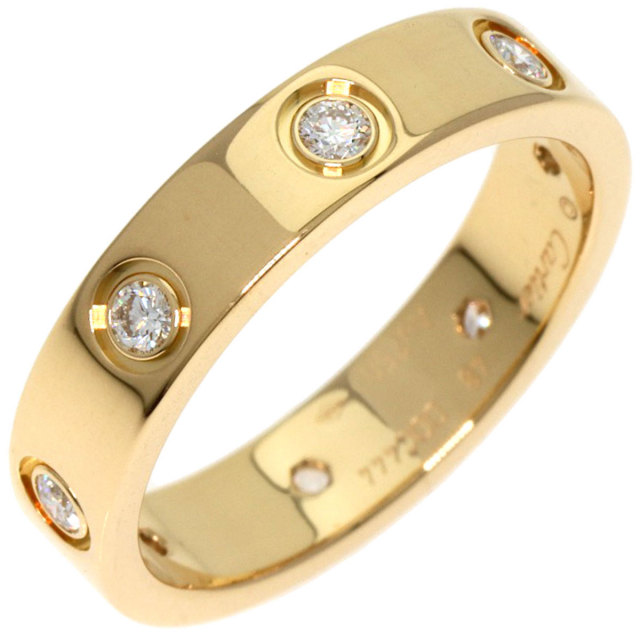 CARTIER カルティエ ミニラブリング フルダイヤモンド #48 リング 