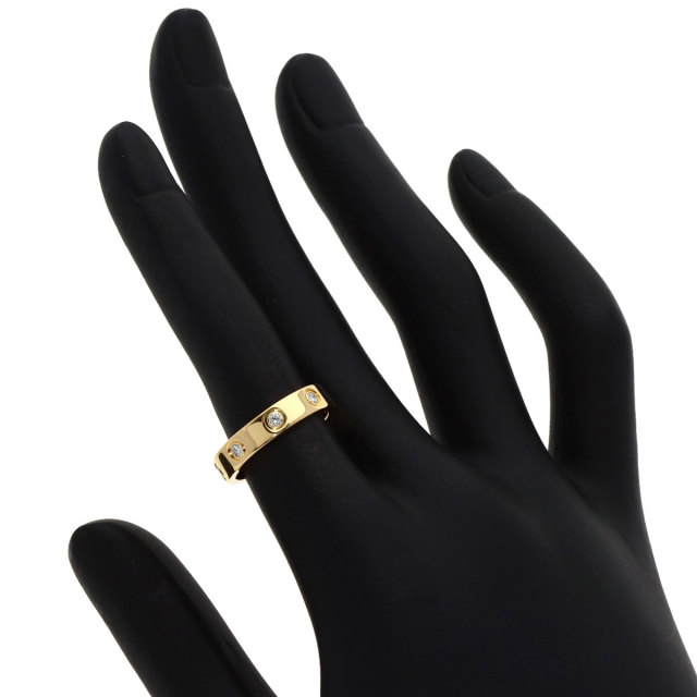 CARTIER カルティエ ミニラブリング フルダイヤモンド #48 リング 