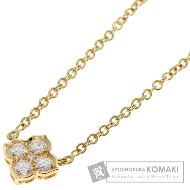 CARTIER カルティエ ヒンドゥ LM ダイヤモンド ネックレス K18イエロー  