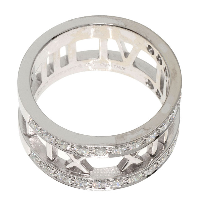 ティファニー 逸らし Tiffany & Co. リング アトラス オープン ワイド  