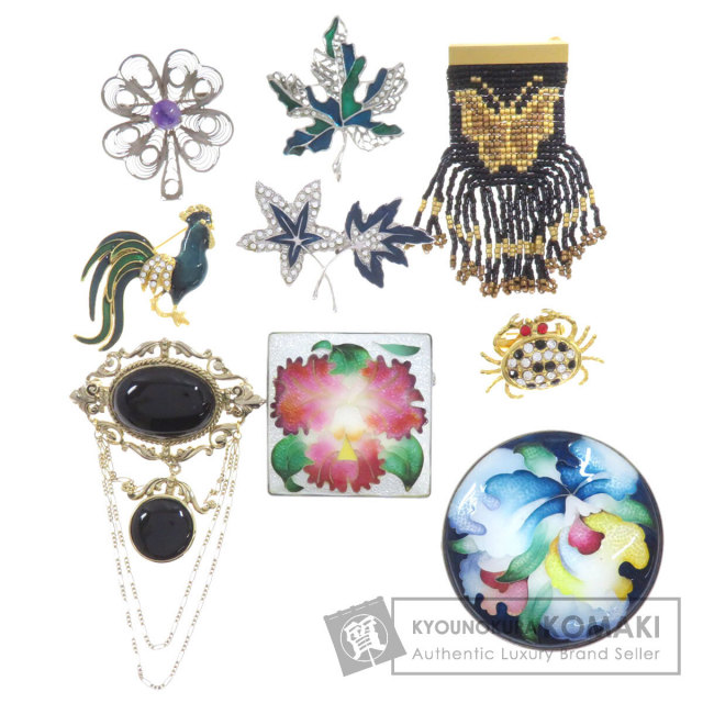 セレクトジュエリー ブローチ 9点セット