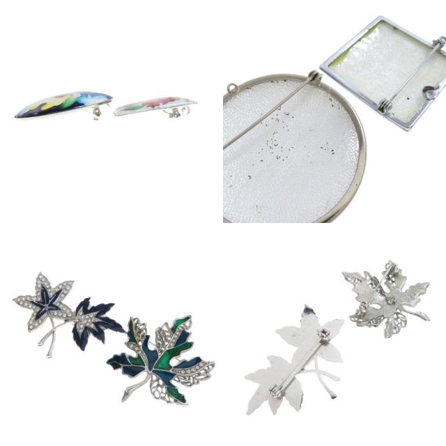 9点セット ブローチ 金属製/SV 19.3g レディース [中古] ブランド京の