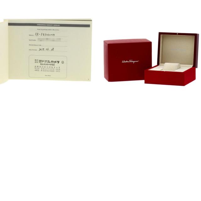 Salvatore Ferragamo サルヴァトーレフェラガモ FR-FQ5050014 ガンチーニ 腕時計 GP GP レディース [中古] Salvatore Ferragamo サルヴァトーレフェラガモ FR-FQ5050014