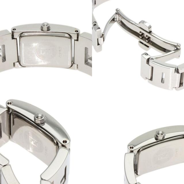 FENDI フェンディ 3150L スクエアフェイス 腕時計 ステンレススチール  