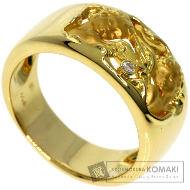 Carrera y Carrera カレライカレラ 天使モチーフ ダイヤモンド リング 