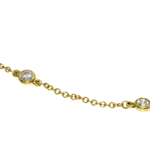 TIFFANY&Co. ティファニー バイザヤード 6P ダイヤモンド ブレスレット 
