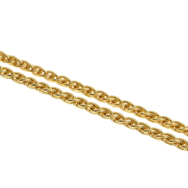 CARTIER カルティエ スパイク チェーン ネックレス K18イエロー 