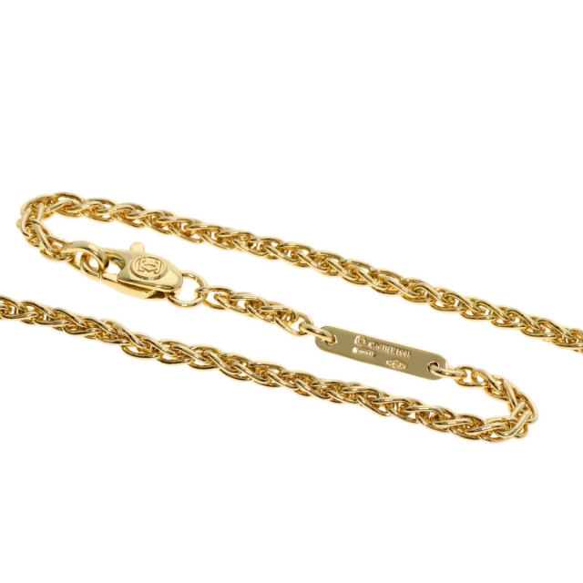 CARTIER カルティエ スパイク チェーン ネックレス K18イエロー 