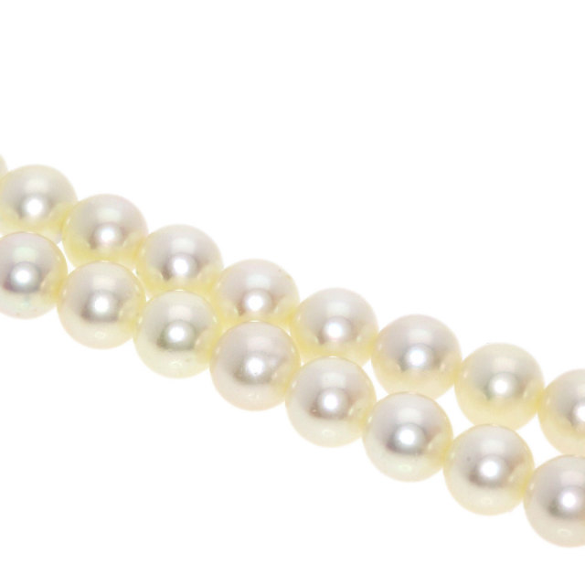 MIKIMOTO ミキモト パール 真珠 ネックレス シルバー レディース