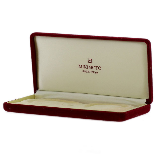 MIKIMOTO GINZA.TOKYO パールネックレス用ケース MIKIMOTO ミキモト パール 真珠 ネックレス シルバー レディース