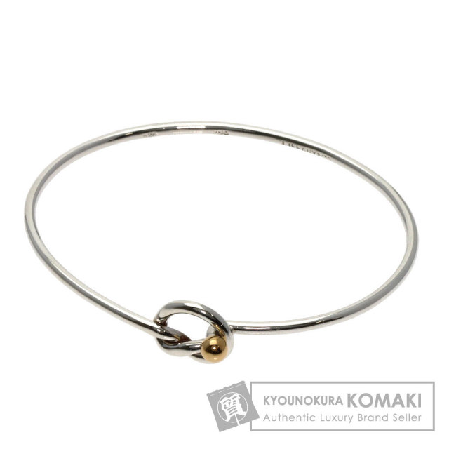 TIFFANY&Co. ティファニー ラブノット ブレスレット シルバー/K18YG 