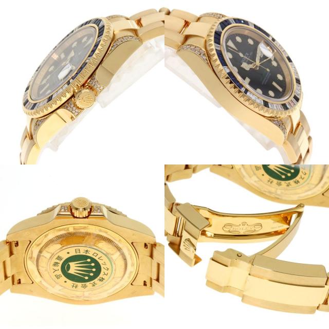 ROLEX ロレックス 116758SA GMTマスター2 バゲットダイヤモンド
