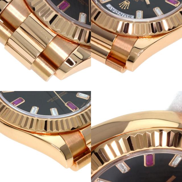 ロレックス 腕時計 デイデイト2  ダイヤモンド  2Pルビー