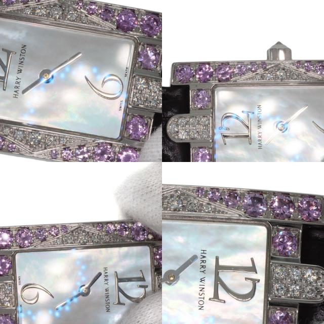 ハリーウィンストン 腕時計 アヴェニュー ピンクサファイア ダイヤモンド