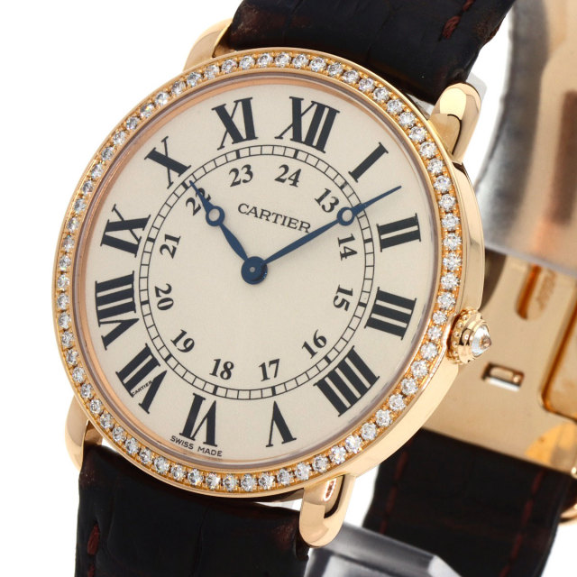 カルティエ 腕時計 ロンド ルイ カルティエ LM 36mm ダイヤモンド