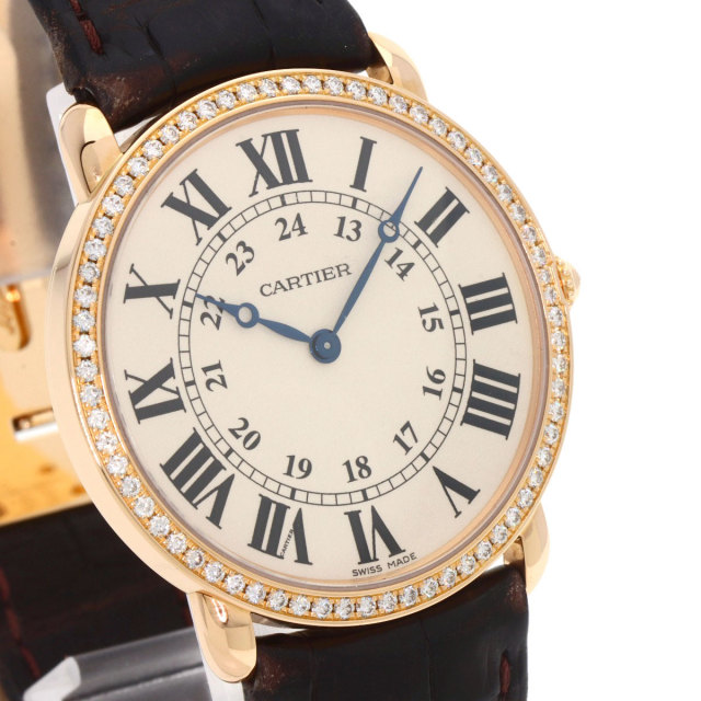 カルティエ 腕時計 ロンド ルイ カルティエ LM 36mm ダイヤモンド