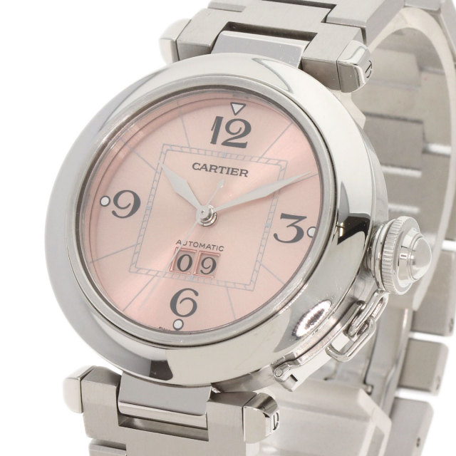 CARTIER カルティエ W31058M7 パシャC ビッグデイト 腕時計 ステンレス  