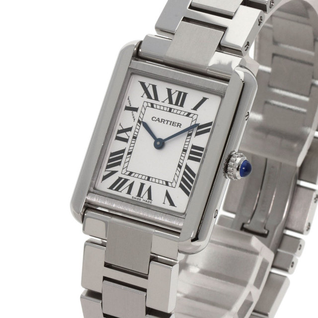 CARTIER カルティエ W5200013 タンクソロ SM 腕時計 ステンレス 