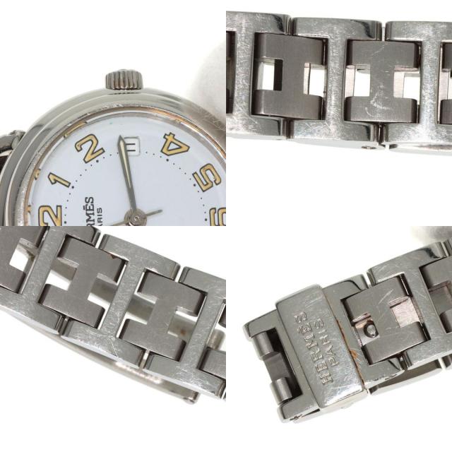 HERMES エルメス PU2.210 プルマン 腕時計 ステンレススチール