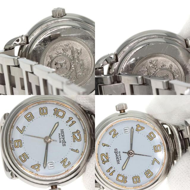 HERMES エルメス PU2.210 プルマン 腕時計 ステンレススチール