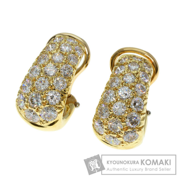 ハリーウィンストン イヤリング パヴェ ダイヤモンド