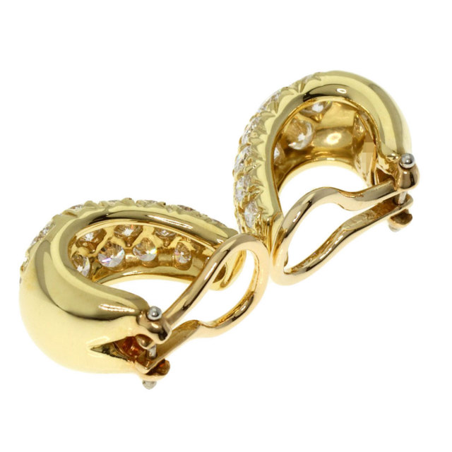 ハリーウィンストン イヤリング パヴェ ダイヤモンド