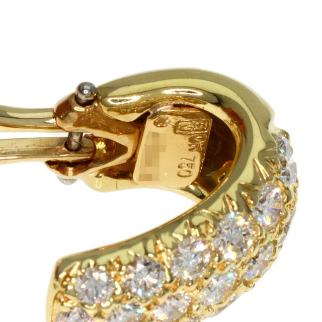 ハリーウィンストン イヤリング パヴェ ダイヤモンド