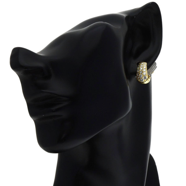 ハリーウィンストン イヤリング パヴェ ダイヤモンド