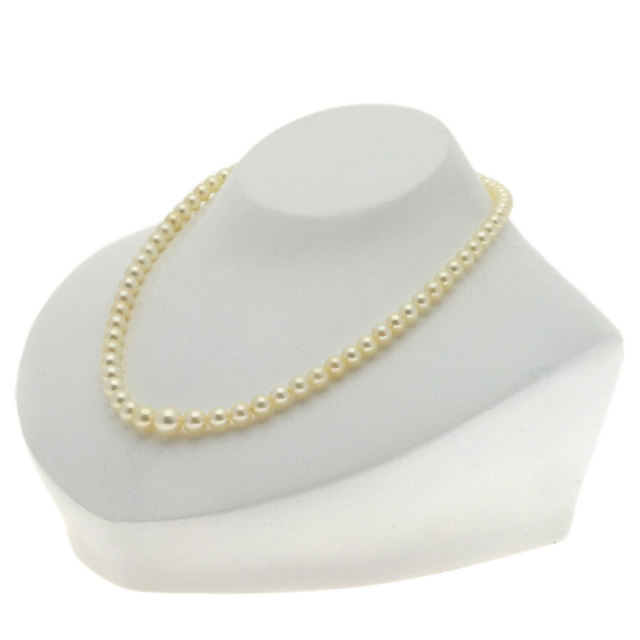 MIKIMOTO ミキモト パール 真珠 ネックレス シルバー レディース