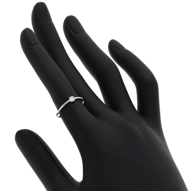 TIFFANY&Co. ティファニー ウェーブ シングルロウ 1P ダイヤモンド 