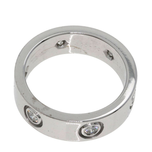 CARTIER カルティエ ラブリング フルダイヤモンド #50 リング・指輪  