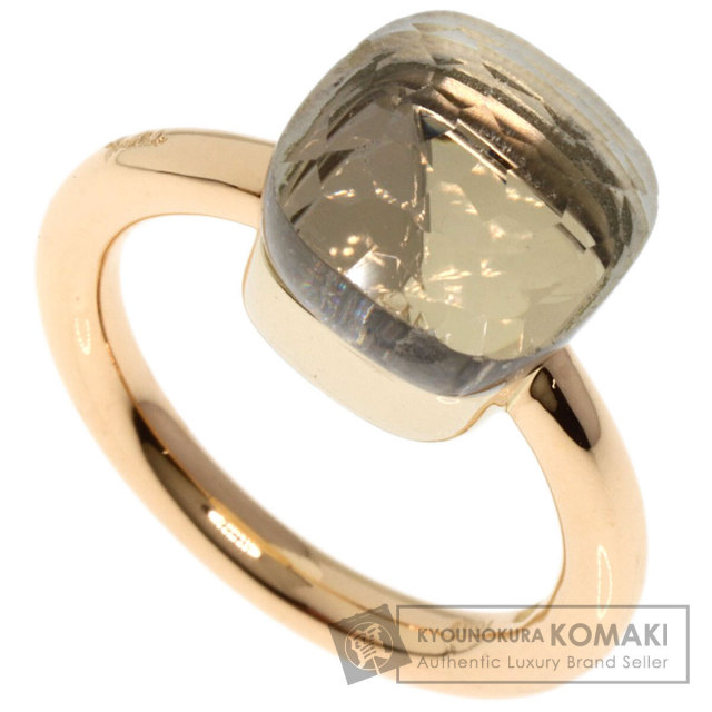 Pomellato ポメラート ヌード クラシック ホワイトトパーズ リング  