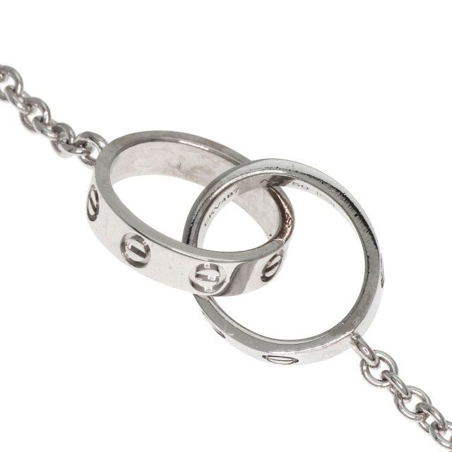 CARTIER カルティエ ベビーラブ ネックレス K18ホワイトゴールド 