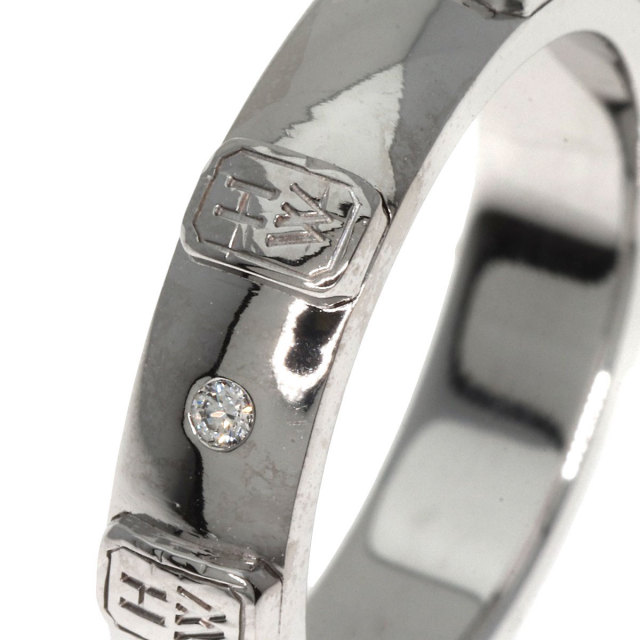 HARRY WINSTON ハリーウィンストン HWロゴ ダイヤモンド リング・指輪  