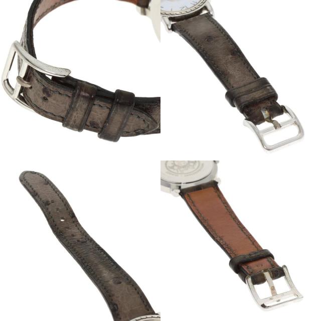 HERMES エルメス セリエ 腕時計 ステンレススチール