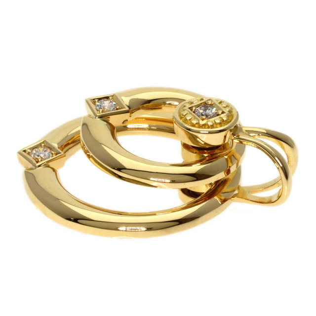 WALTHAM ウォルサム ダイヤモンド ペンダントトップ K18イエロー  