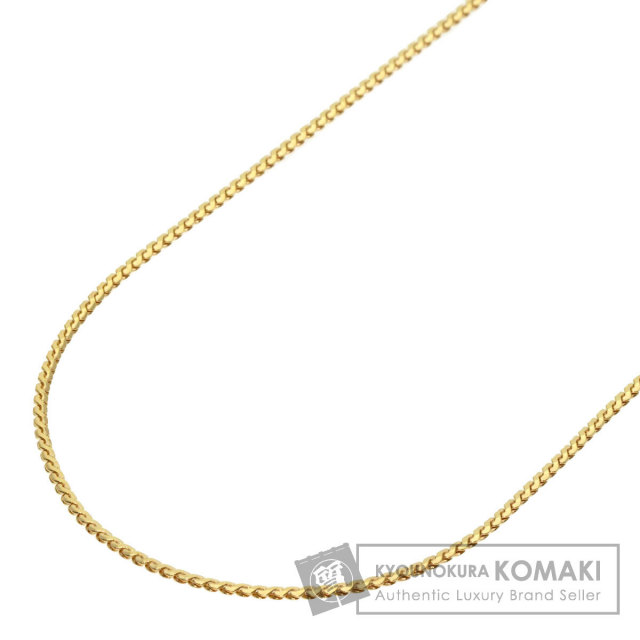 UNOAERRE ウノアエレ チェーン 49.5cm ネックレス K18イエロー