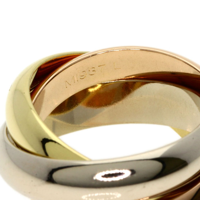 CARTIER カルティエ トリニティ #48 リング・指輪 K18イエローゴールド  