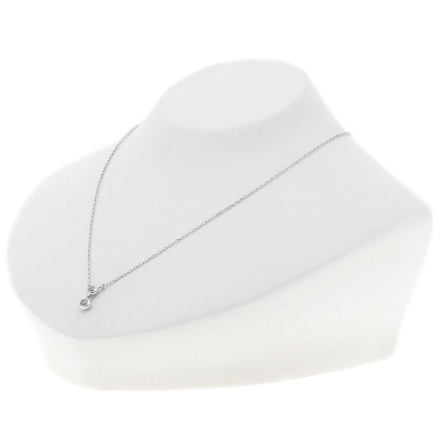MIKIMOTO ミキモト ダイヤモンド ネックレス K18ホワイトゴールド 