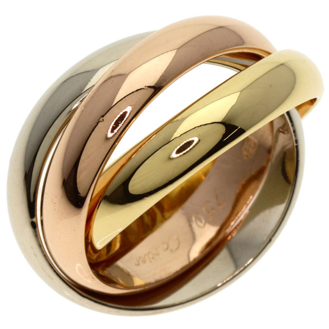 CARTIER カルティエ トリニティ #50 リング・指輪 K18イエローゴールド 