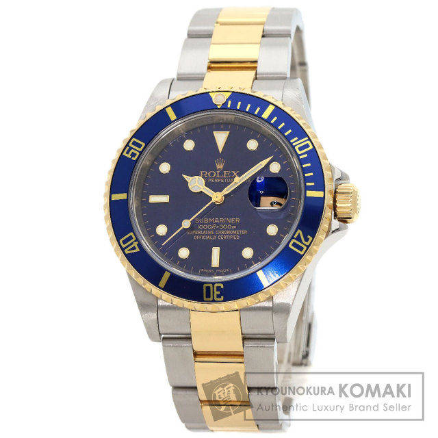ROLEX ロレックス 16613 サブマリーナ ルーレット刻印 腕時計 