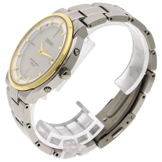 SEIKO セイコー 7B24-0AZ0 SPIRIT スピリット 腕時計 チタン/チタン メンズ