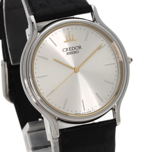【極美品　稼働品】SEIKO クレドール クォーツ 腕時計 8J81-6A30 極美品 稼働品】SEIKO クレドール クォーツ 腕時計 8J81-6A30