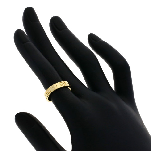 GUCCI グッチ アイコン #9 リング・指輪 K18イエローゴールド レディース 